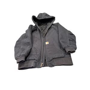 Boys Youth Carhartt 13706 QuiltedLined Hooded Jacket